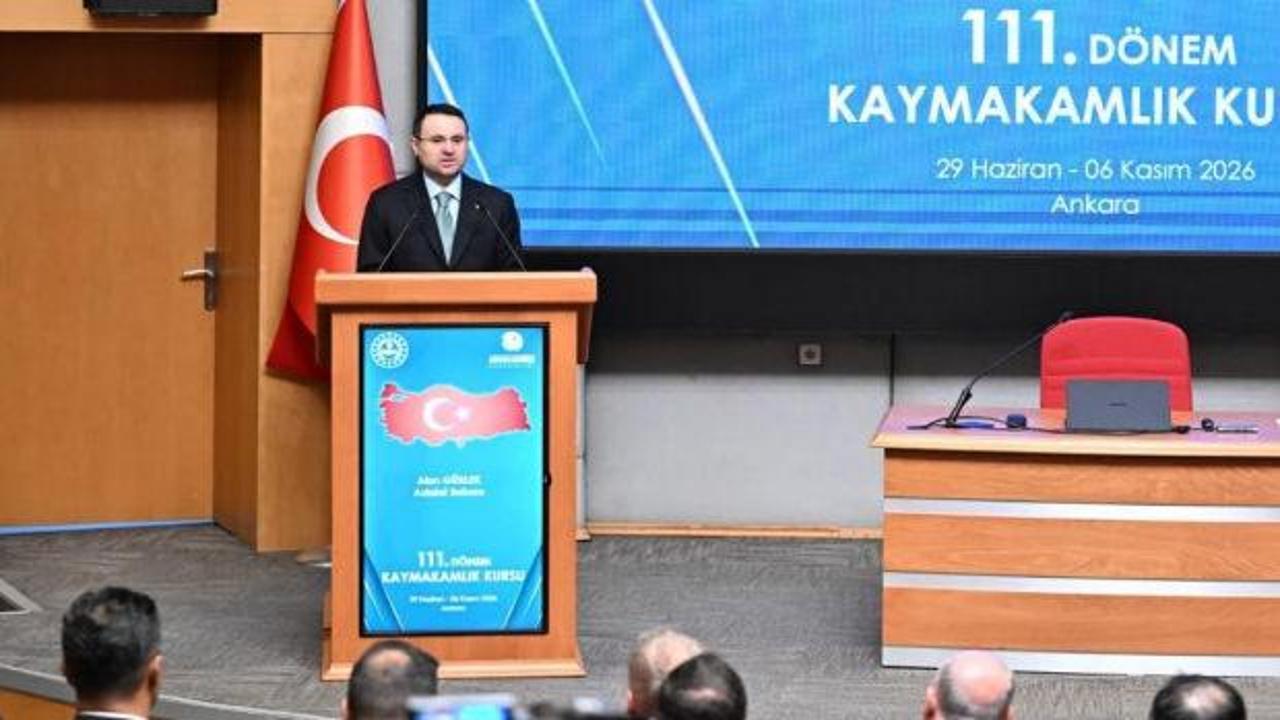 Bakan Akın Gürlek kaymakamlara seslendi