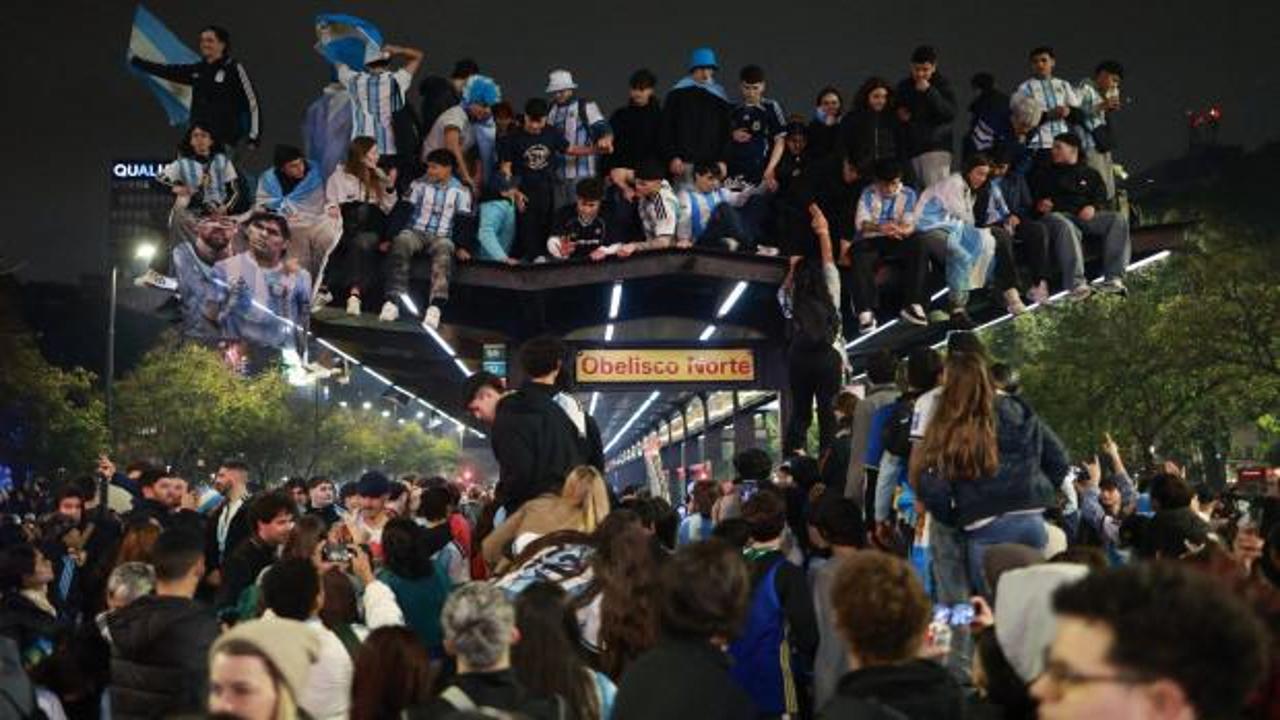 Arjantin finalin ardından karıştı: 15 gözaltı