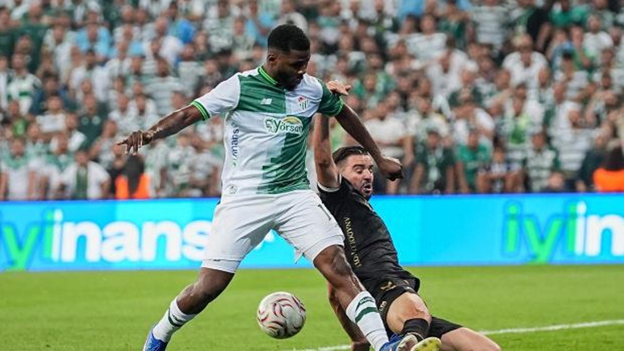 Bursaspor, Iğdır FK'yı tek golle geçti: 6 puana yükseldi
