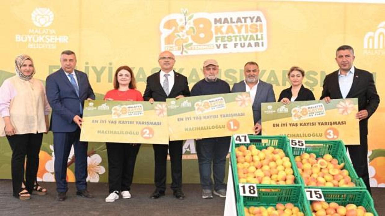 Malatya Kayısı Festivali ve Fuarı başladı: Birlik ve dayanışma rüzgârı esti