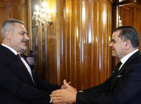Dışişleri Bakanı Fidan, Libya Başbakanı Dibeybe ile Trablus'ta kritik görüşmede