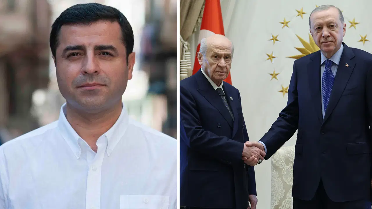 Demirtaş'tan çerçeve yasa açıklaması: Erdoğan ve Bahçeli'ye teşekkür etti, sürecin ayrışma hedefi taşımadığını vurguladı