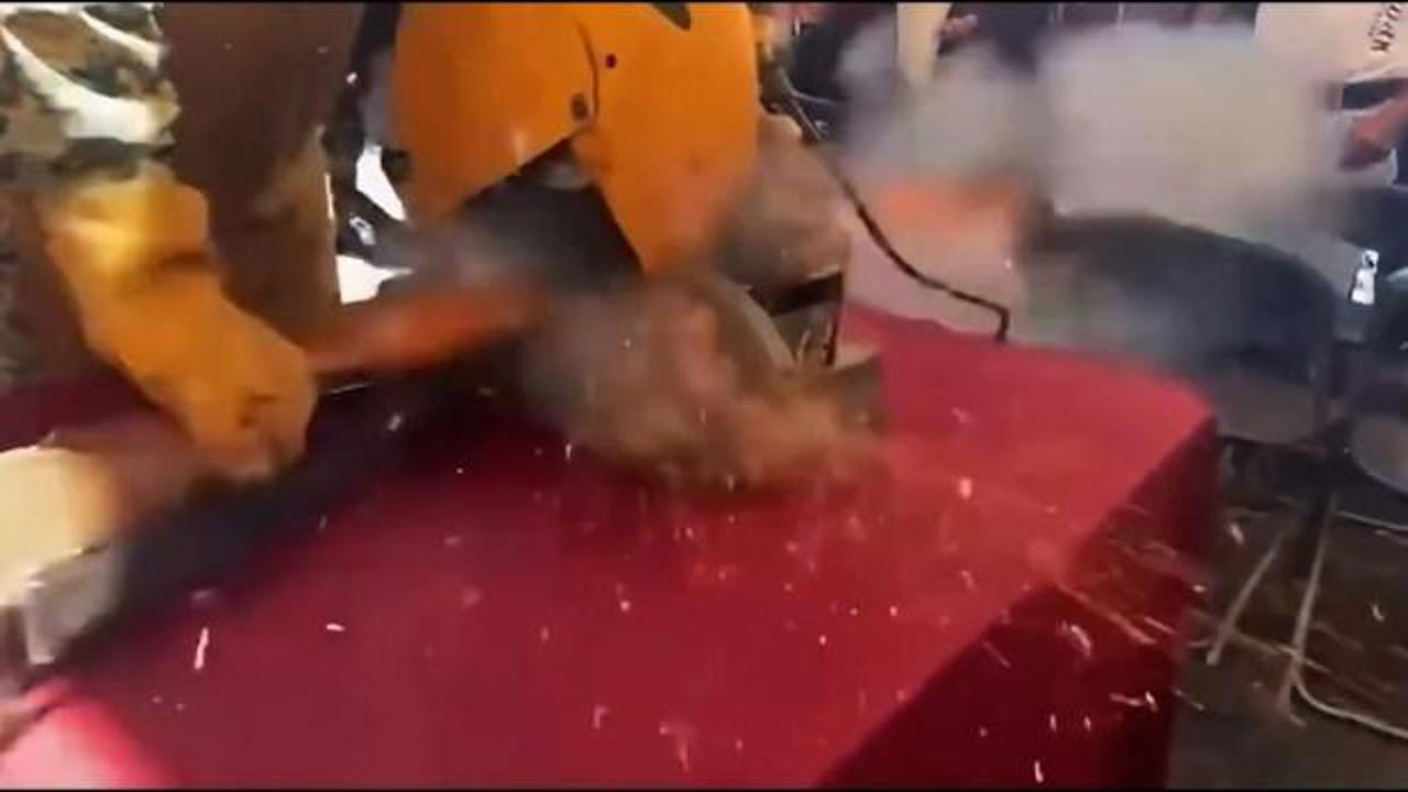 Meksika'da silahsızlanma etkinliğinde kaza: 4 kişi yaralandı