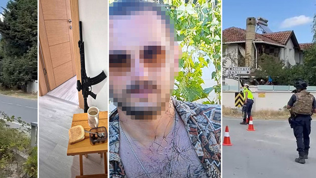 Çatalca'da jandarmaya silah doğrultan şüpheli 4 günlük iknanın ardından teslim oldu