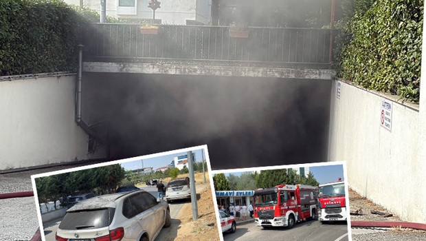 Çorlu'da şarj olan elektrikli otomobil alev aldı: 3 araç kullanılamaz hale geldi