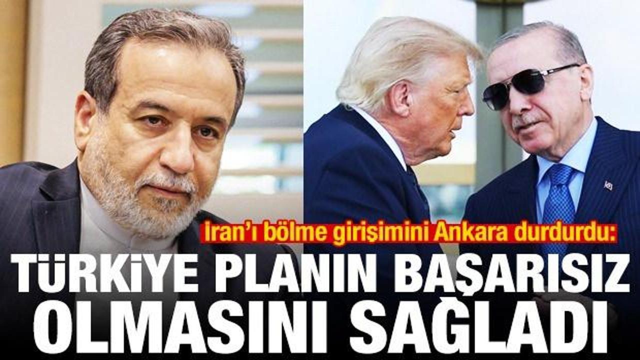 İran Dışişleri Bakanı Arakçi: ABD ve İsrail'in İran'a yönelik komplosunu Erdoğan'ın diplomasisi bozdu