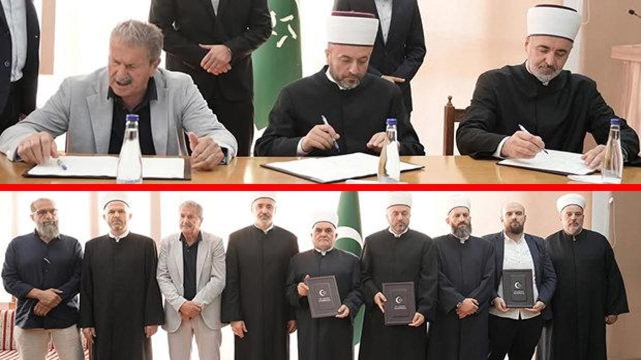 Sırbistan'da 20 yıllık bölünme sona erdi: İki İslam kurumu tarihi anlaşmayla birleşti