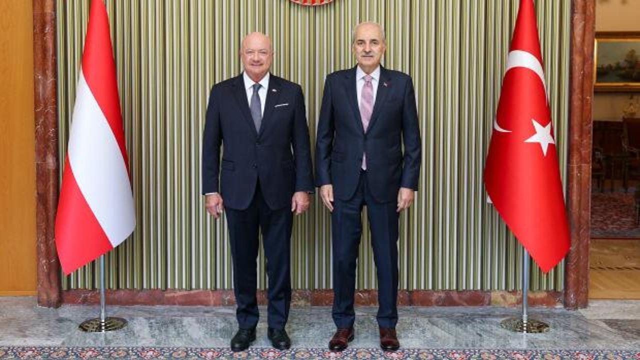Kurtulmuş'tan Avusturya'ya 'ilişkileri derinleştirelim' mesajı