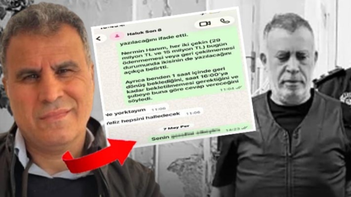 Berkant Acil'in kardeşinden Haluk Levent'e sert WhatsApp mesajları: 'Senin ben şerefini...'