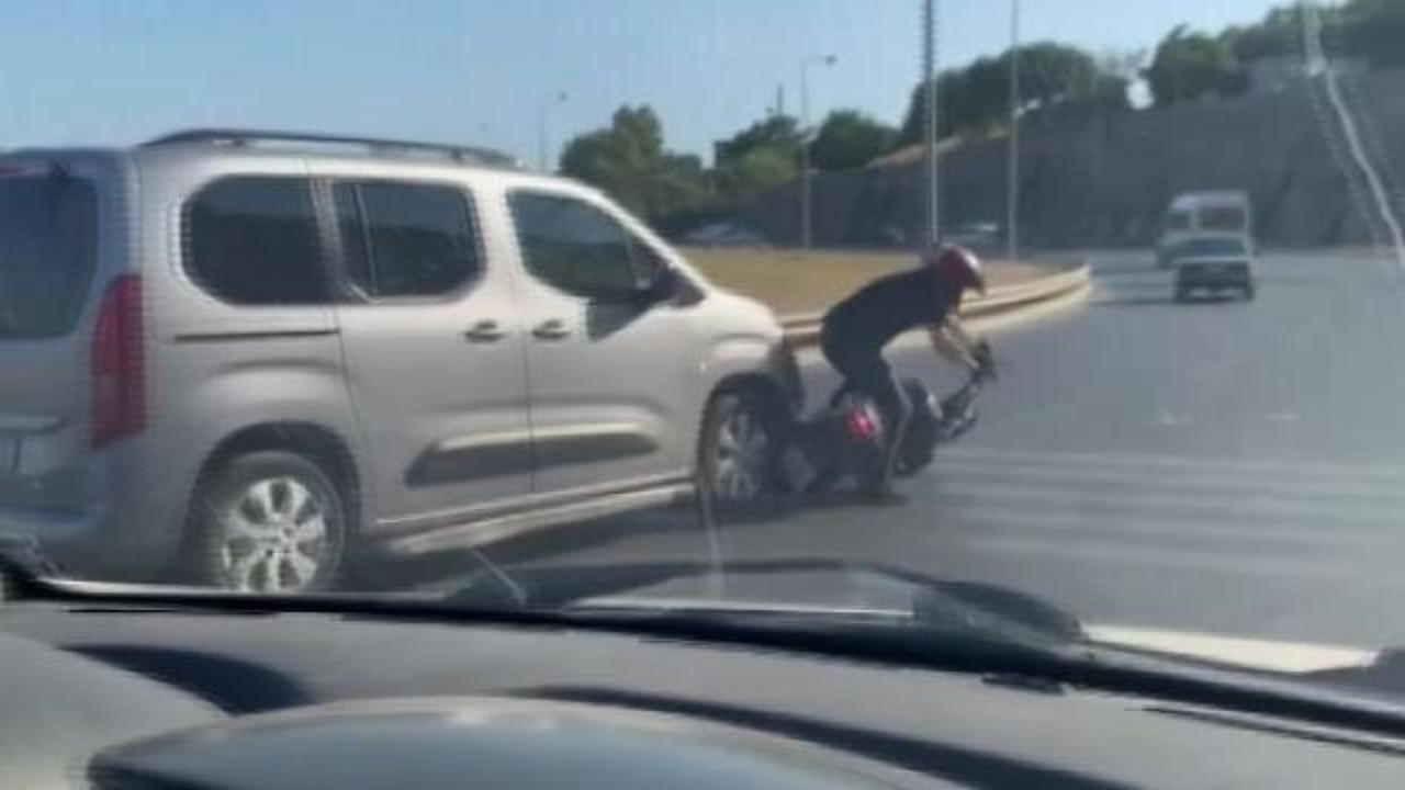 İzmir'de motosikletliye kasten çarpıp kaçan sürücüye ağır ceza
