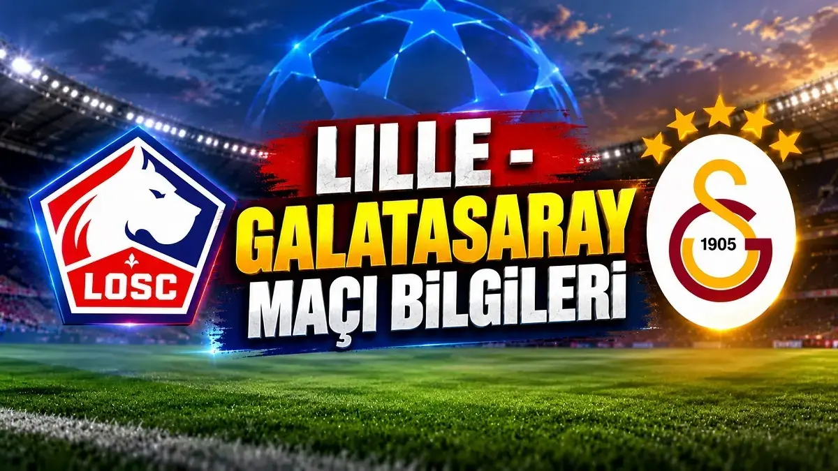 Galatasaray - lille maçi hangi̇ kanalda?