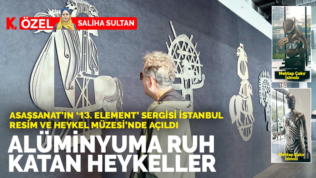 Alüminyuma ruh katan heykeller