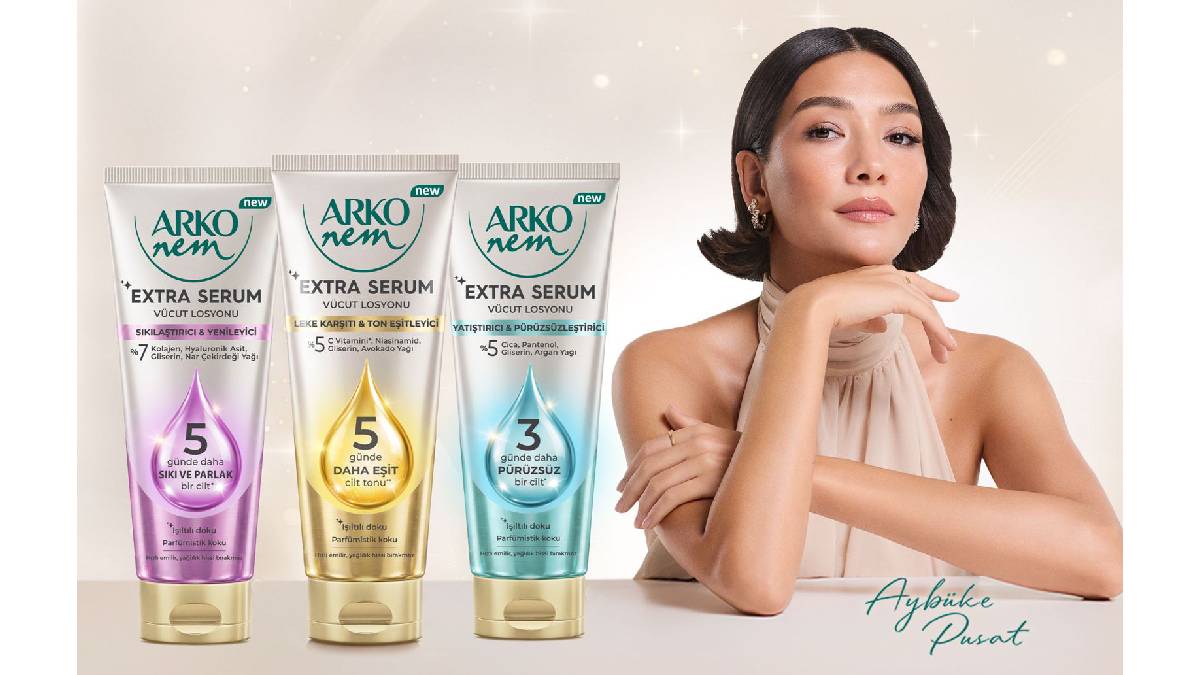 Arko Nem, extra serum ile vücut bakımında yeni bir dönem başlatıyor…