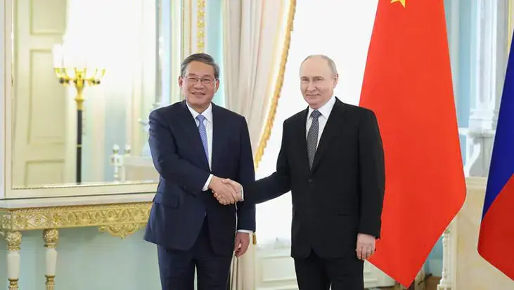 Çin Başbakanı Li, Rusya Devlet Başkanı Putin ile görüştü: Stratejik ortaklık ve çok