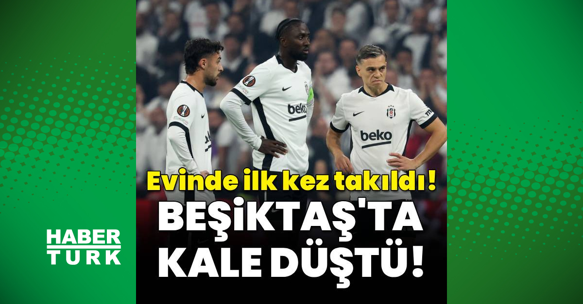 Beşiktaş'ta kale düştü!