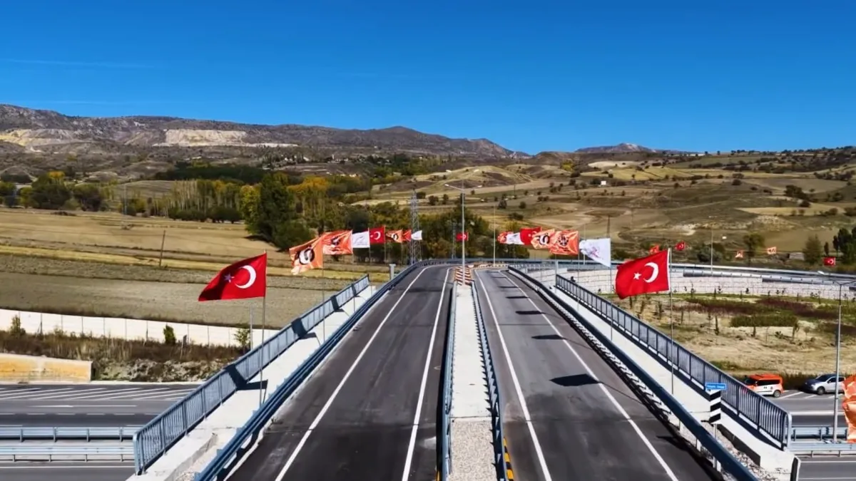 Çankırı'da Korgun-Kurşunlu yolu hizmete açıldı: Seyahat süresi 24 dakikaya düştü