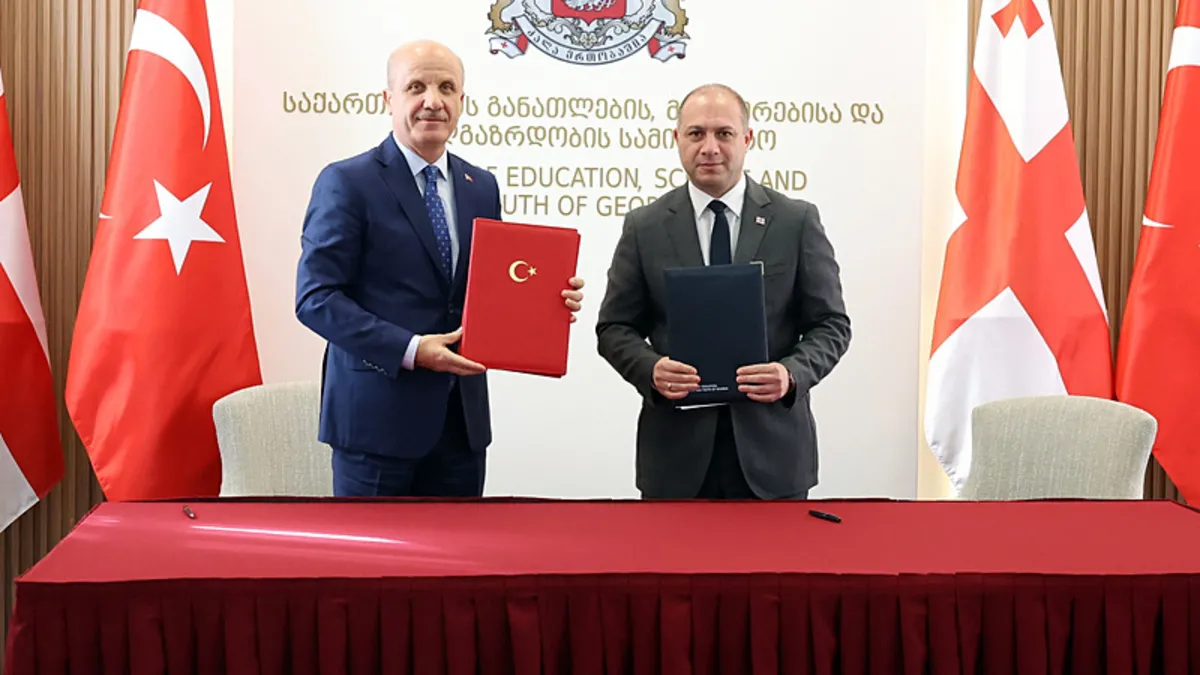 Türkiye ile Gürcistan arasında yükseköğretim iş birliği: İmzalar atıldı