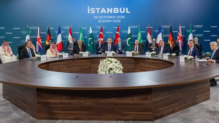 İstanbul'da İtalya'nın da katılımıyla düzenlenen R4+E3 Dışişleri Bakanları Toplantısı