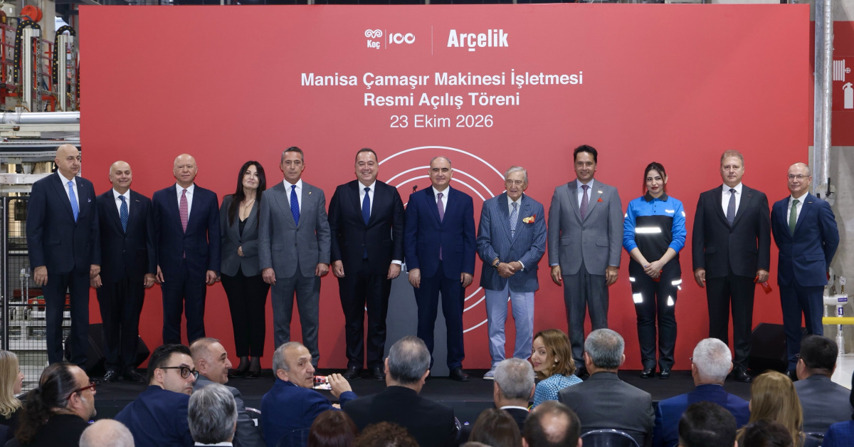 Arçelik 200 milyon Euro yatırımla yeni fabrikasını açtı