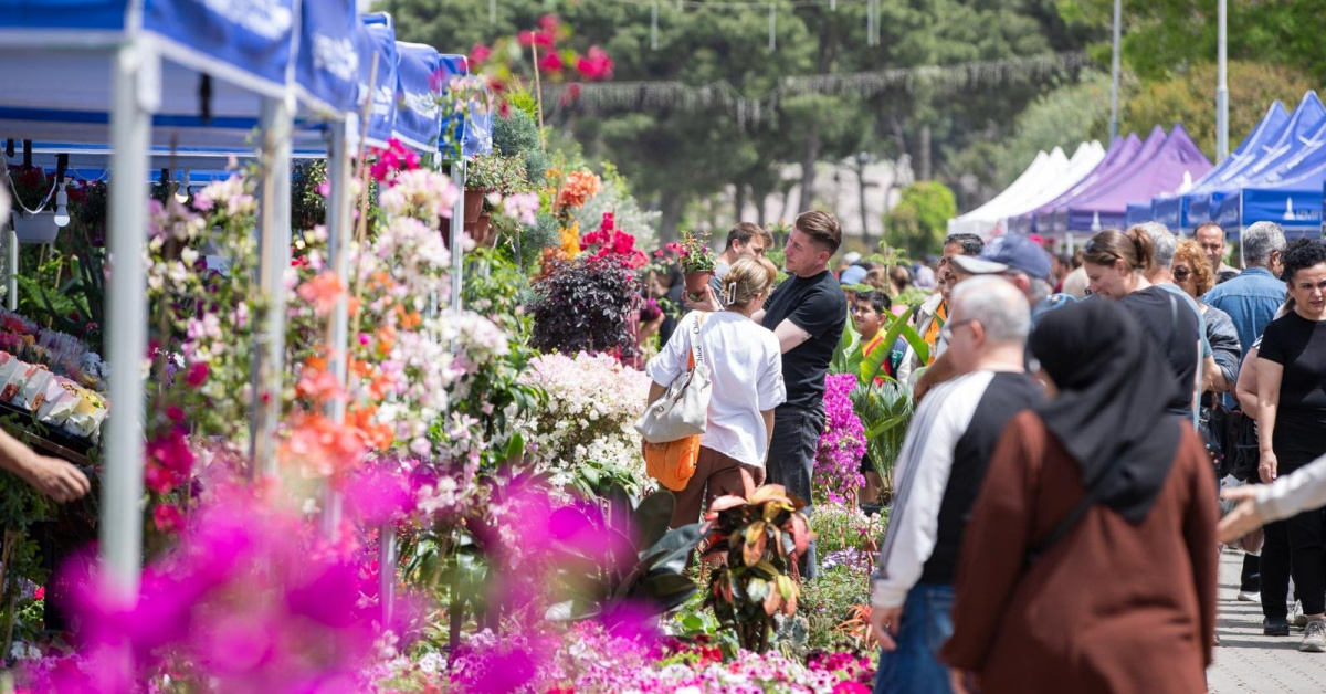 İzmir'in çiçek ve bal festivalinde geri sayım