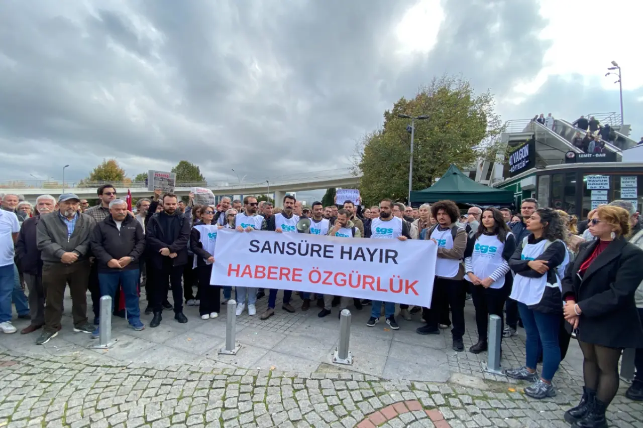 Kocaeli'de basın özgürlüğü için ortak ses: “Özgür basın yoksa özgür toplum yoktur”