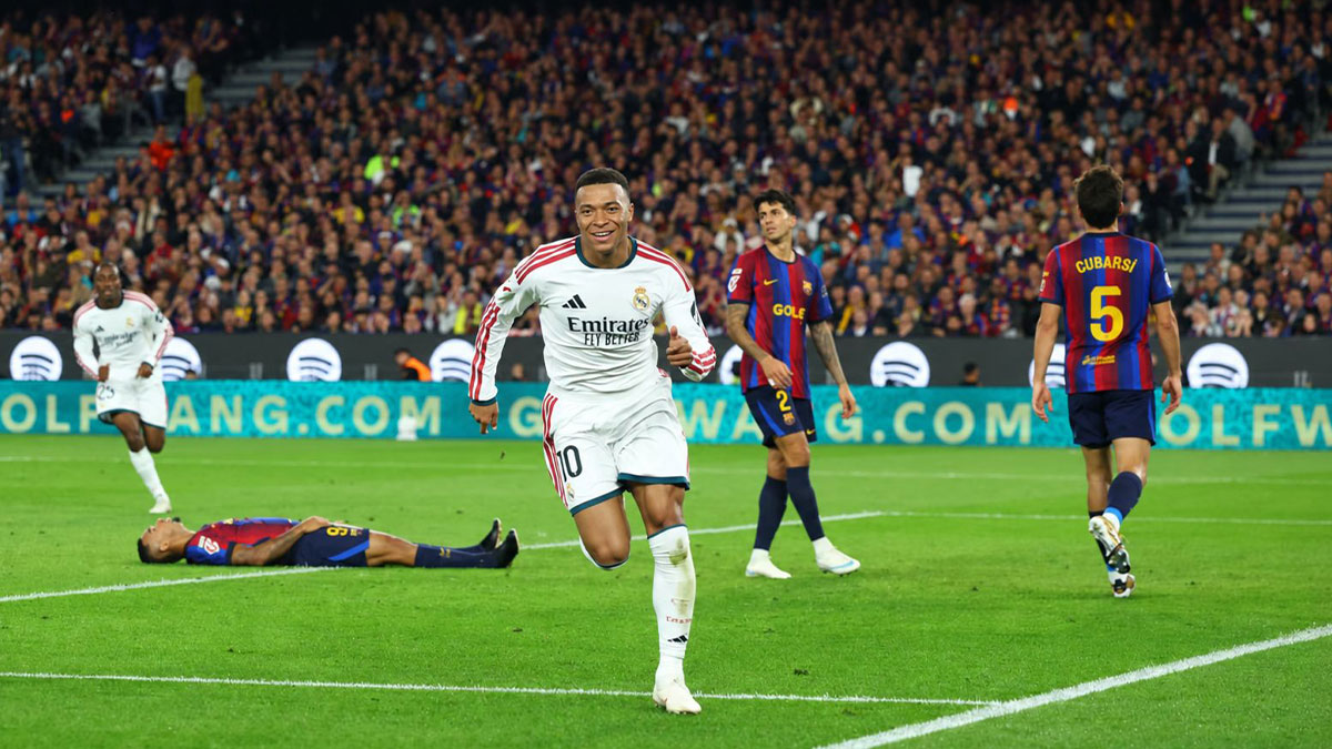 El Clasico'da Mbappe şov! Real Madrid, Barcelona'yı yıktı