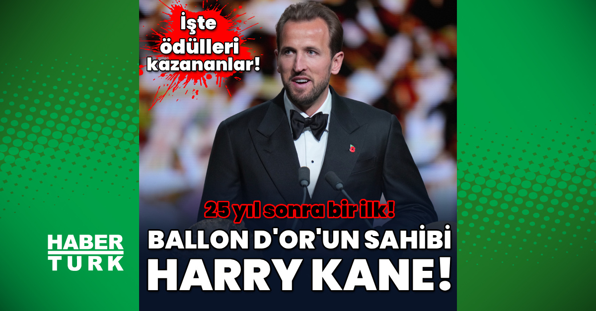 Ballon d'Or'un sahibi Harry Kane!
