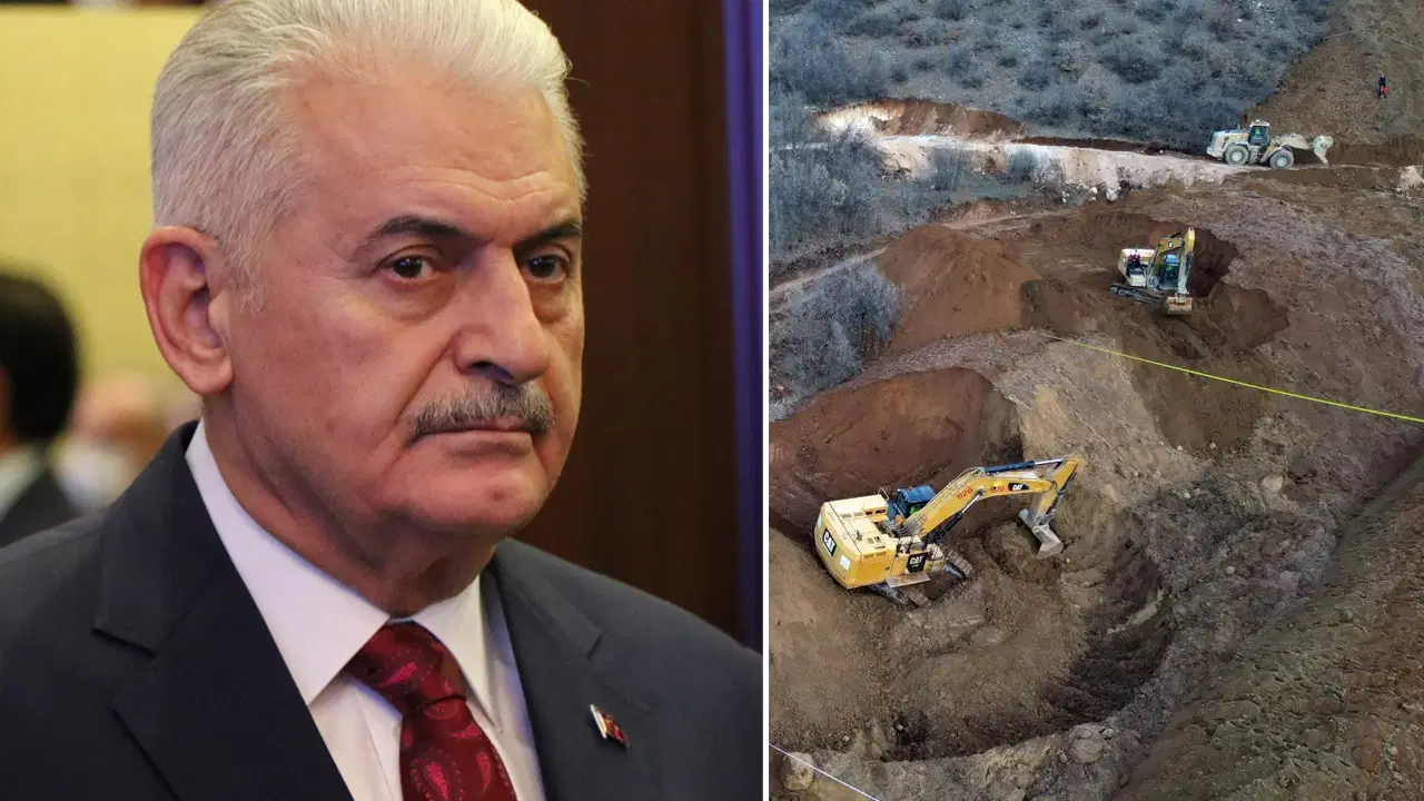 Binali Yıldırım, İliç maden faciasında hayatını kaybeden Uğur Yıldız'ın ailesinden