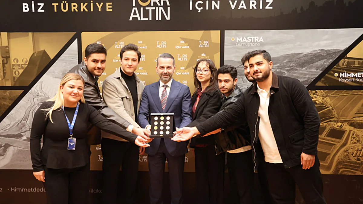 TEKNOFEST'in madencileri Türk Altın tarafından ödüllendirildi