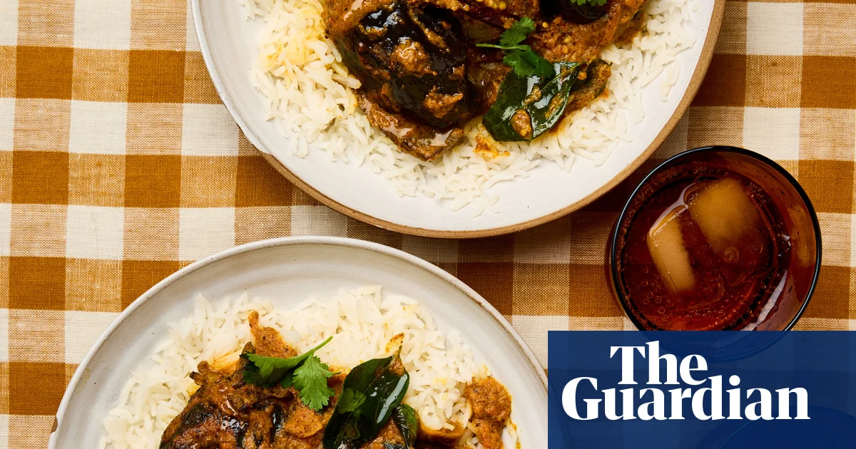 Vegetarian coconut curry recipes: Maunika Gowardhan’s spicy aubergine baingan and spiced