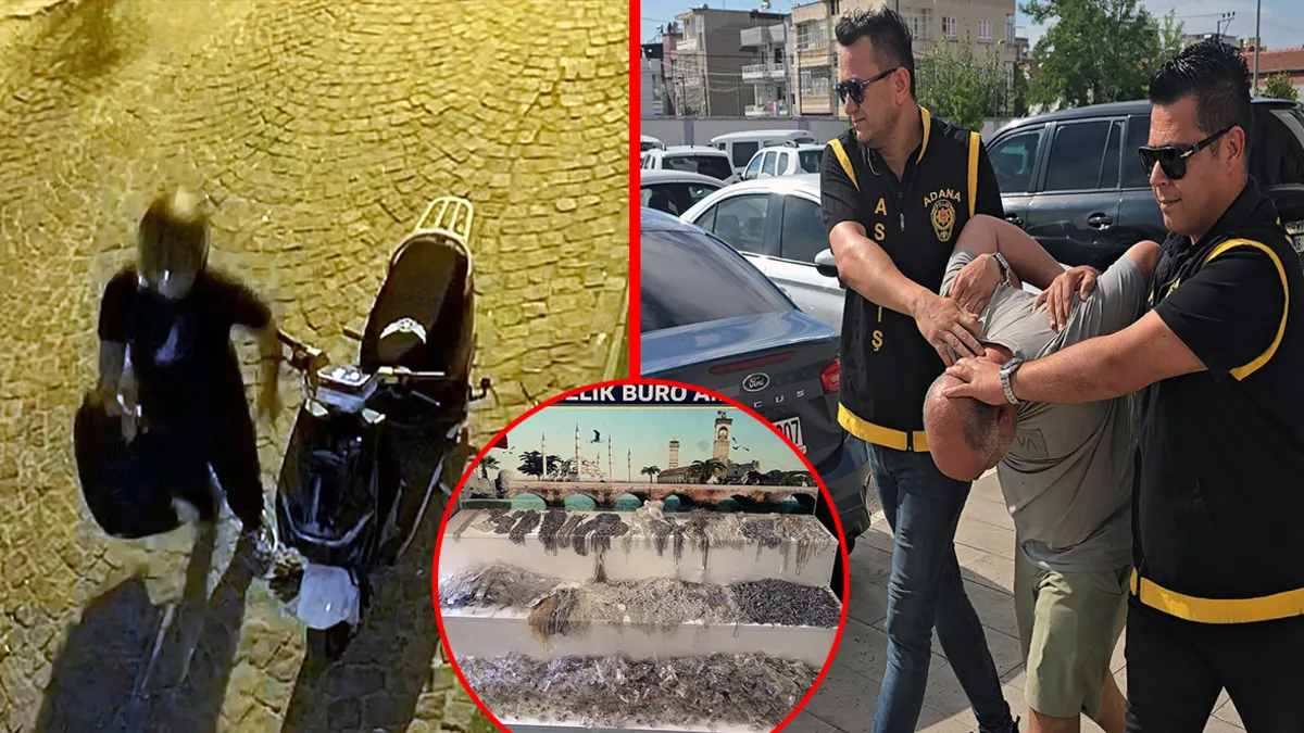 Adana'da film gibi soygun! Ayrıldığı iş yerinen 115 kilo gümüş çaldı: 980 kamera kaydı