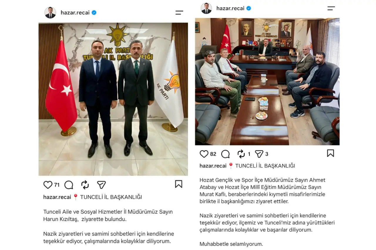 Dersim’de bürokrasi mesaisi: Ziyaret et, fotoğraf çektir, koltuğu koru