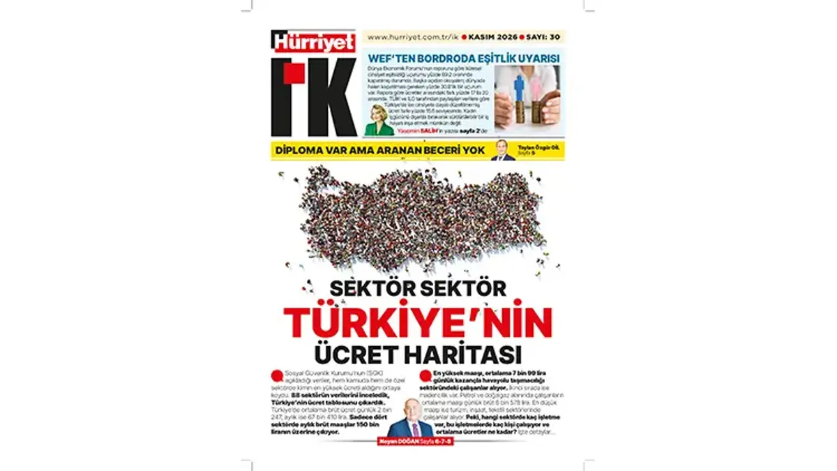 Hürriyet İK’dan Türkiye’nin ücret haritası