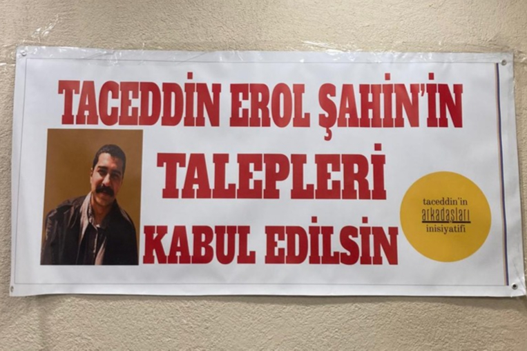 Tutuklu öğrenci Taceddin Erol Şahin için dayanışma gecesi düzenlendi